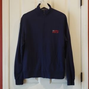 Polo RALPH LAUREN Navy US OPEN Zip Jacket sz S